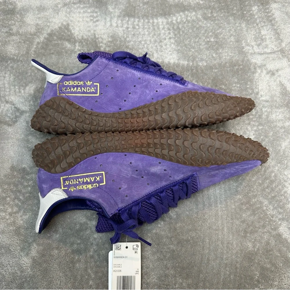 Adidas Kamanda Energy Ink Men’s Sneakers Shoes AQ1226 Color Purple Size 11.5 NWT